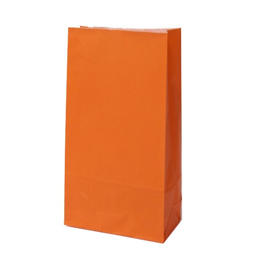 오렌지 각대봉투(12x22x6)(1봉/100장)사이즈-가로[12cm]세로[22cm]M자[6cm]