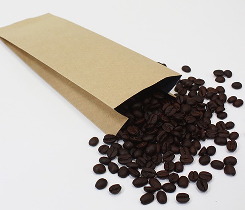 크라프트 커피봉투[100장/1박스(1700장)]사이즈-가로[9cm]세로[25cm]옆면M자[5cm]